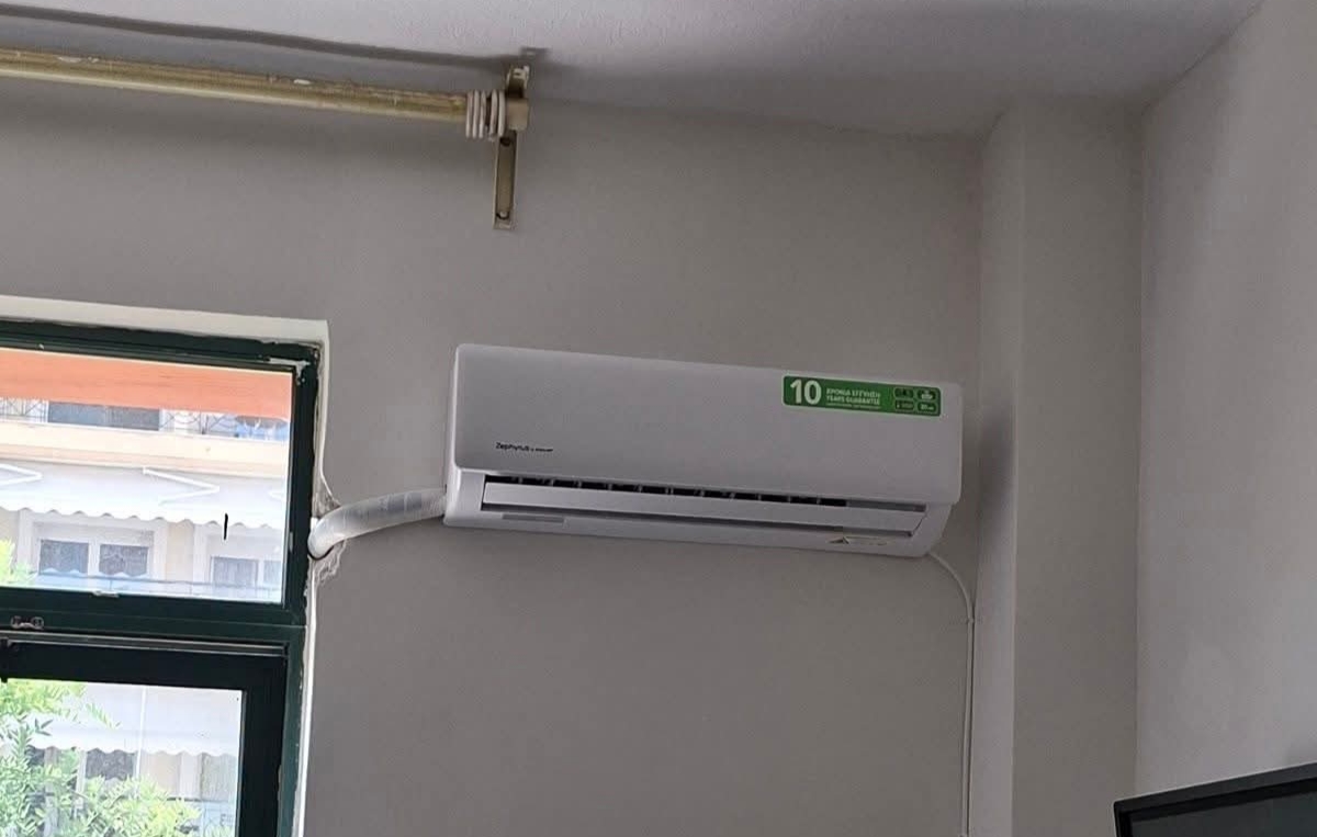 Τρία νέα κλιματιστικά από τον Σύλλογο Γονέων στο 6ο Γυμνάσιο Ευόσμου