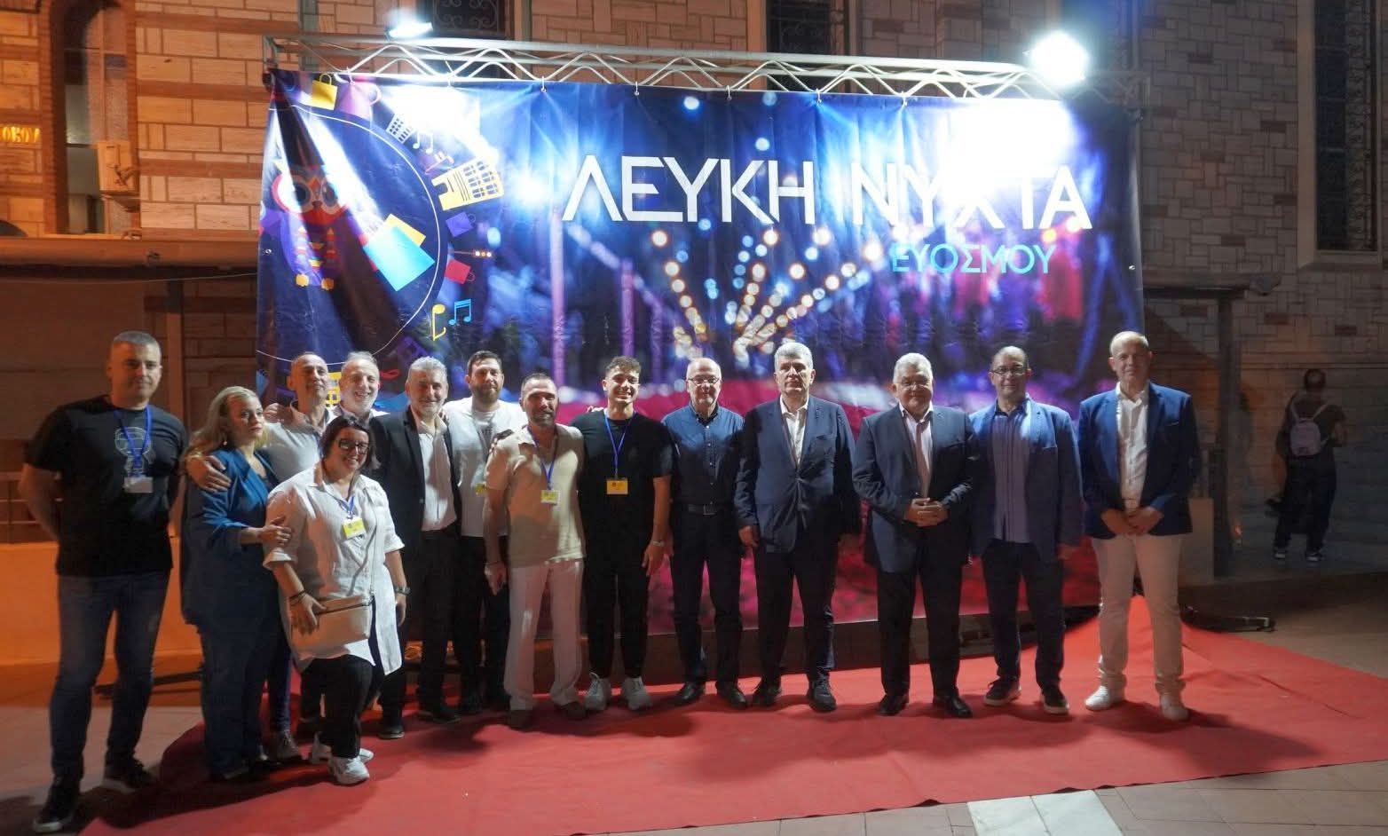 4η Λευκή Νύχτα Ευόσμου: Μια βραδιά που ένωσε την αγορά, τον πολιτισμό και την πόλη