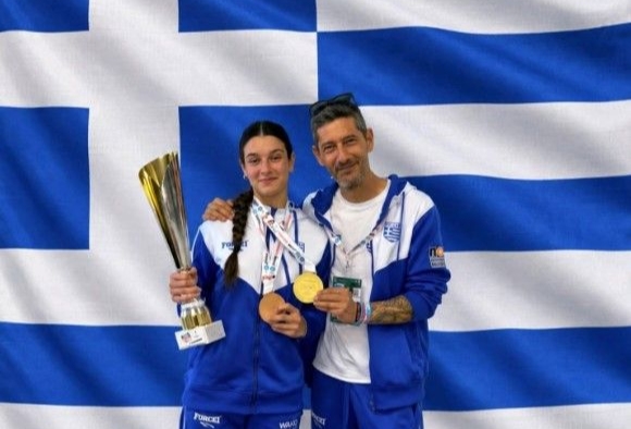 Παγκόσμια πρωταθλήτρια Kickboxing η Αλεξάνδρα Κασιδεροπούλου από το Ωραιόκαστρο
